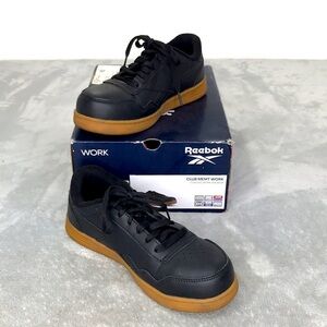Reebok Women's Club Memt Work Sneaker Black Size 8M